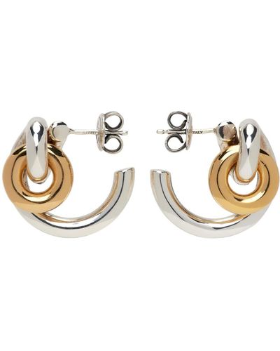 Bottega Veneta Loop Earrings - Black