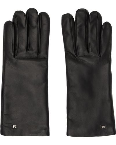 Max Mara Black Spalato Gloves