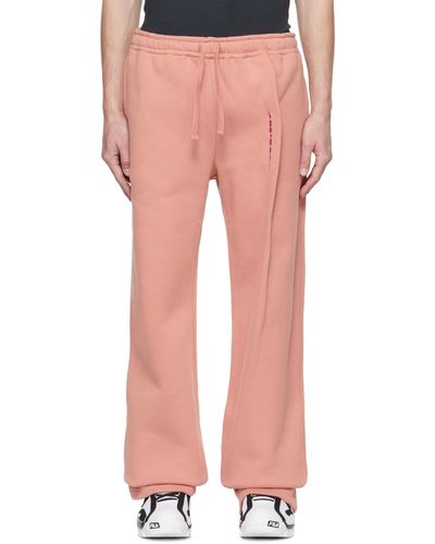 Y. Project Pinched Lounge Pants - Pink