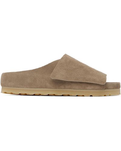 Fear Of God Birkenstock Edition 'los Feliz' Sandals - Black