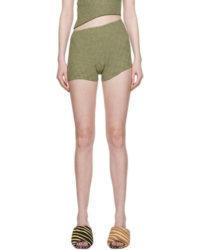 Isa Boulder Parallel Shorts - Green