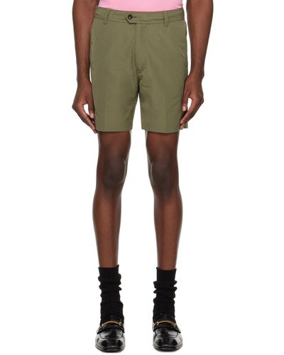 Tom Ford Green Technical Shorts