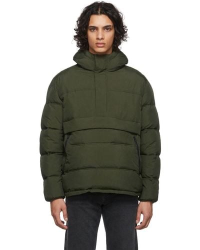 The Very Warm Anorak Puffer Jacket - Green