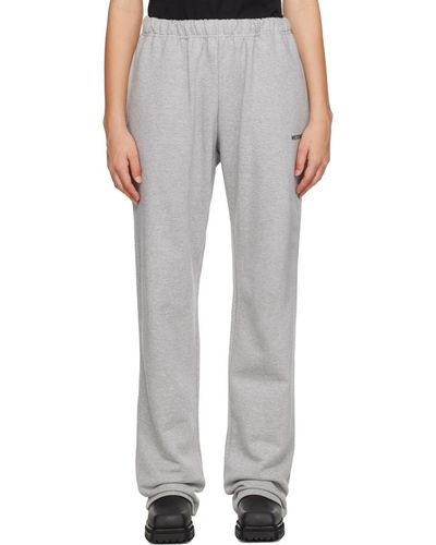 we11done Wide Lounge Pants - White
