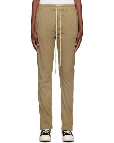 Rick Owens Berlin Lounge Trousers - Natural