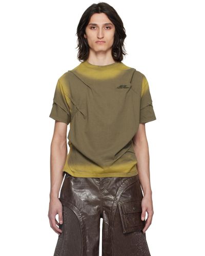 ANDERSSON BELL T-shirt mardro kaki à effet dégradé - Vert