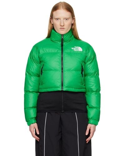 The North Face Nuptse Short Jacket - Green