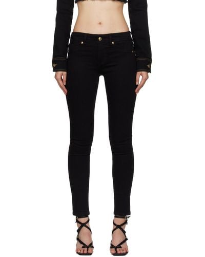 Versace Black Two-pocket Jeans
