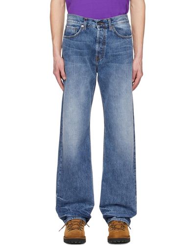 Jacquemus Blue Le Raphia 'le De Nîmes Suno' Jeans