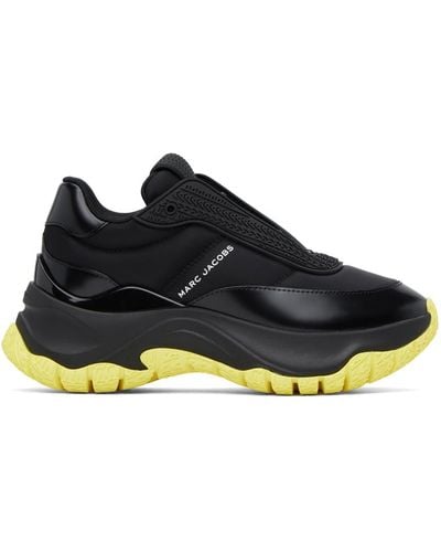 Marc Jacobs Black 'the Lazy Runner' Trainers - Blue