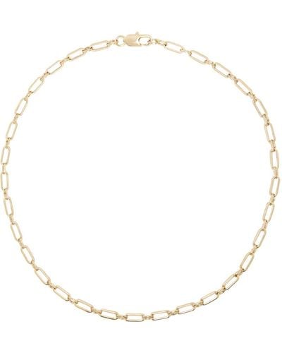 Laura Lombardi Bar Chain Necklace - Metallic