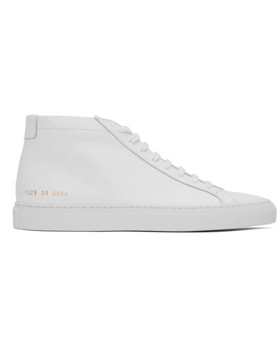 Common Projects Achilles Mid Trainers - Black