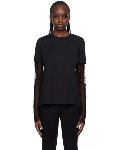 Givenchy 4g 長袖tシャツ - ブラック