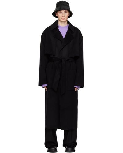Nanushka Kenno Coat - Black
