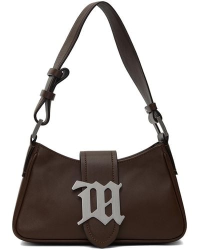 MISBHV Brown Small Plaque Bag