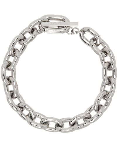 Rabanne Xl Link Choker Necklace - Metallic