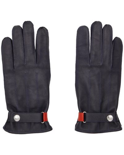 PS by Paul Smith Strap Gloves - Blue