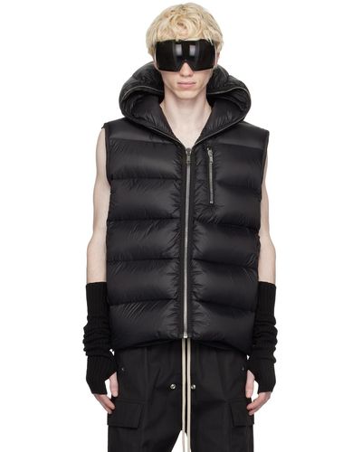 Rick Owens Sealed ダウンベスト - ブラック