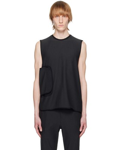 Meanswhile Conditioning Vest - Black
