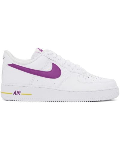 Purple Nike Air Force 1 Shoes for Men - Up to 64% off | Lyst