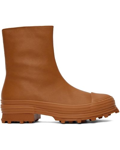 Camper Bottes traktori brunes - Marron