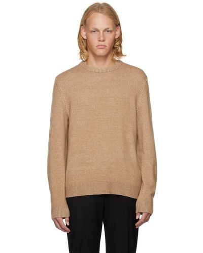 Theory Brown Hilles Jumper - Black