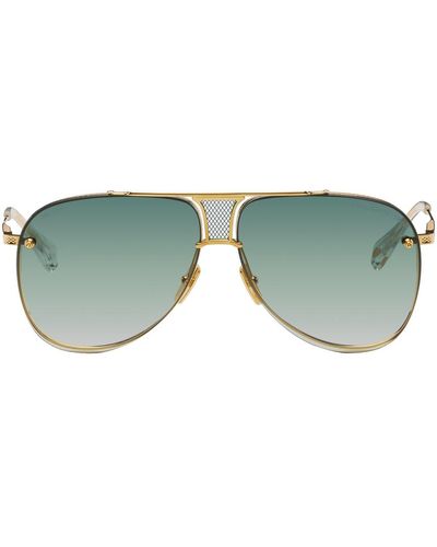 Dita Eyewear Lunettes de soleil decade-two dorées - Vert