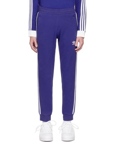 adidas Originals ブルー Adicolor Classics 3-stripes ラウンジパンツ