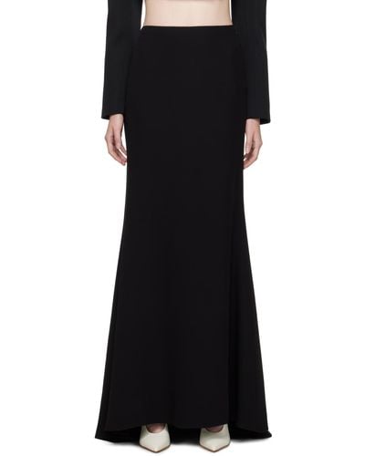 Valentino Couture マキシスカート - ブラック