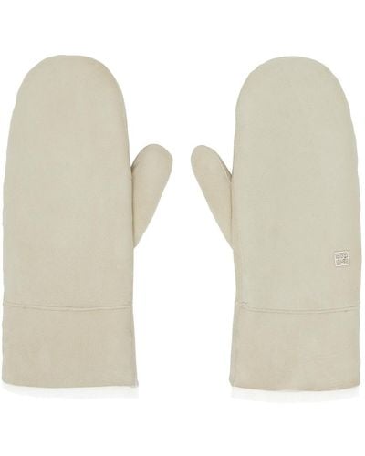 Totême Toteme White Hardware Gloves