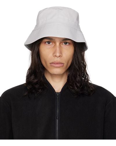 Rains Chapeau bob hydrofuge gris - Noir