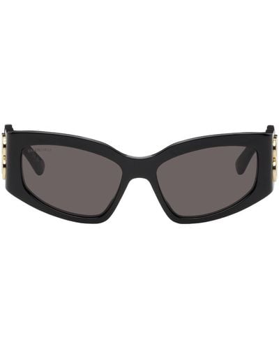 Balenciaga Black Bossy Cat Sunglasses