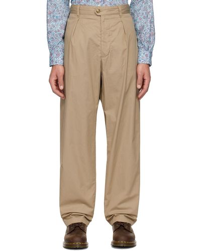 Engineered Garments Enginee Garments Carlyle Trousers - Natural