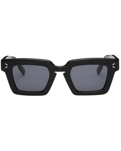 McQ Mcq Black Square Sunglasses
