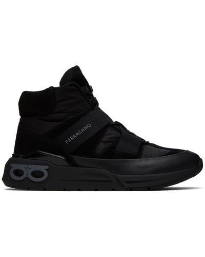 Ferragamo ‘Leonida’ Sneakers - Black