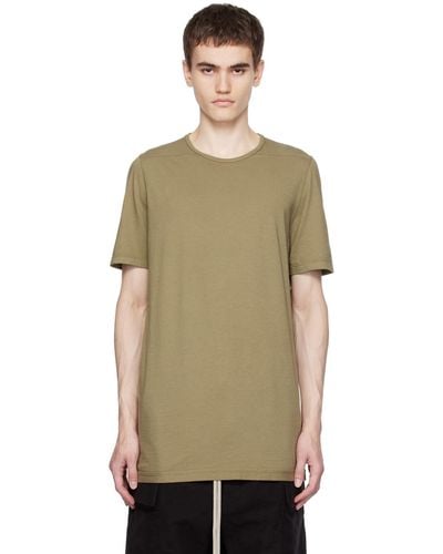 Rick Owens Green Level T-shirt - Multicolour
