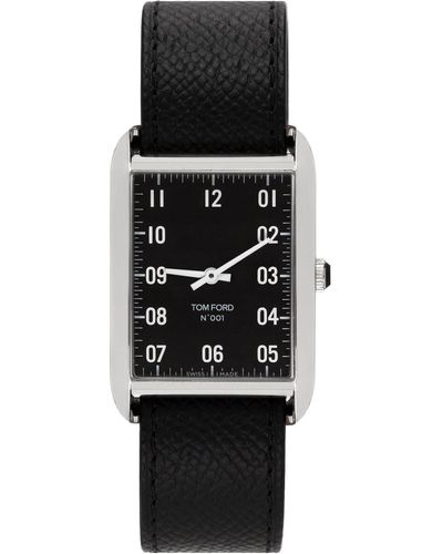 Tom Ford Large No.001 Watch - Black