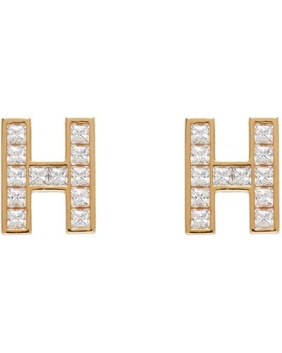Hatton Labs 'h' Earrings - Black