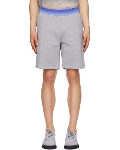 Paul Smith Gray Drawstring Shorts - Multicolor