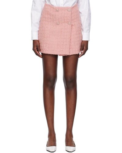 Versace Wrap Miniskirt - Pink