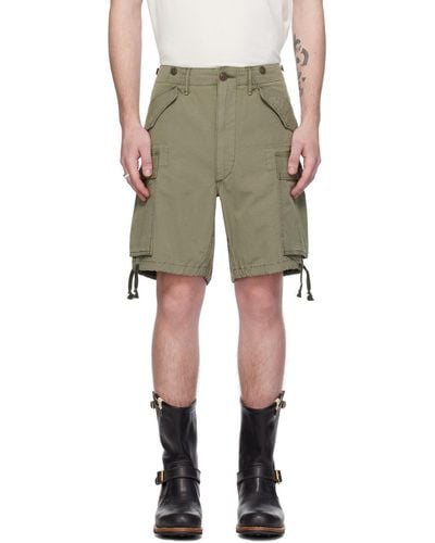RRL Cargo Pocket Shorts - Green