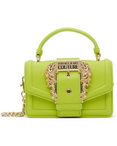 Versace Curb Chain Bag - Green