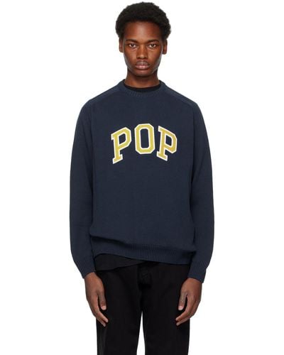 Pop Trading Co. Arch Jumper - Blue