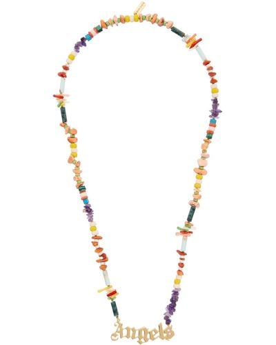 Palm Angels Multicolour Angels Beads Necklace - Natural
