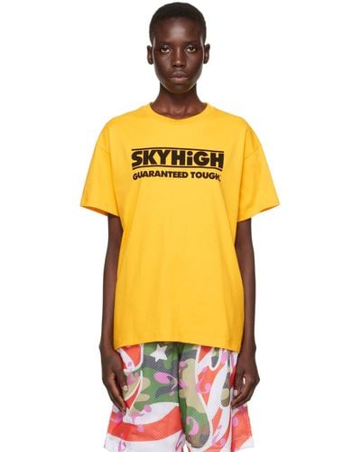 Sky High Farm Construction Tシャツ - オレンジ