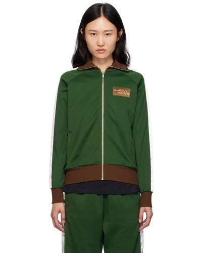 Stockholm Surfboard Club Stockholm (surfboard) Club Patch Track Jacket - Green