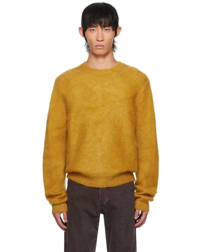 RE/DONE Tan Classic Sweater - Orange