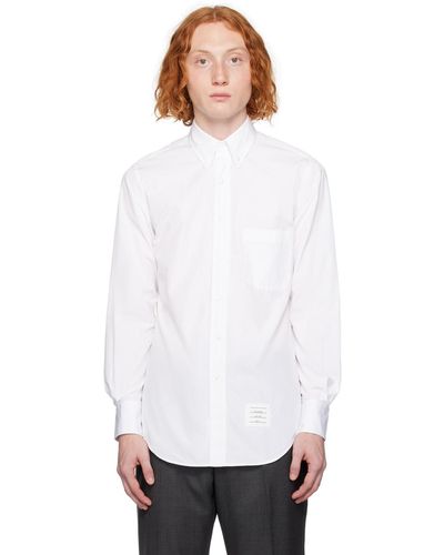 Thom Browne Thom e chemise blanche