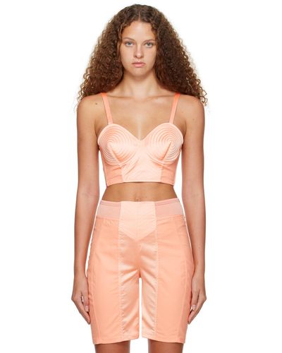 Jean Paul Gaultier Pink 'the Iconic' Camisole - Orange