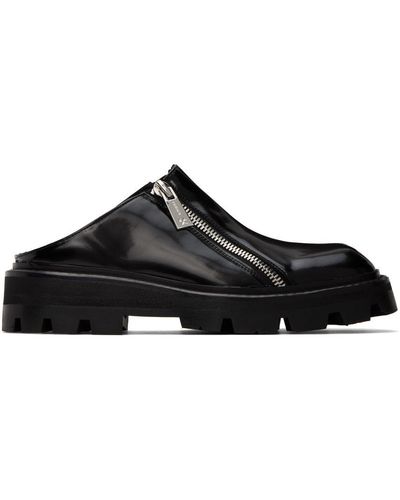 GmbH Black Chappal Loafers – BlackSkinny